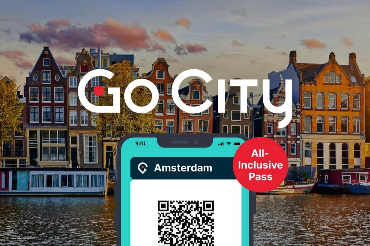Affichage du Go City Amsterdam All-Inclusive Pass sur un appareil mobile