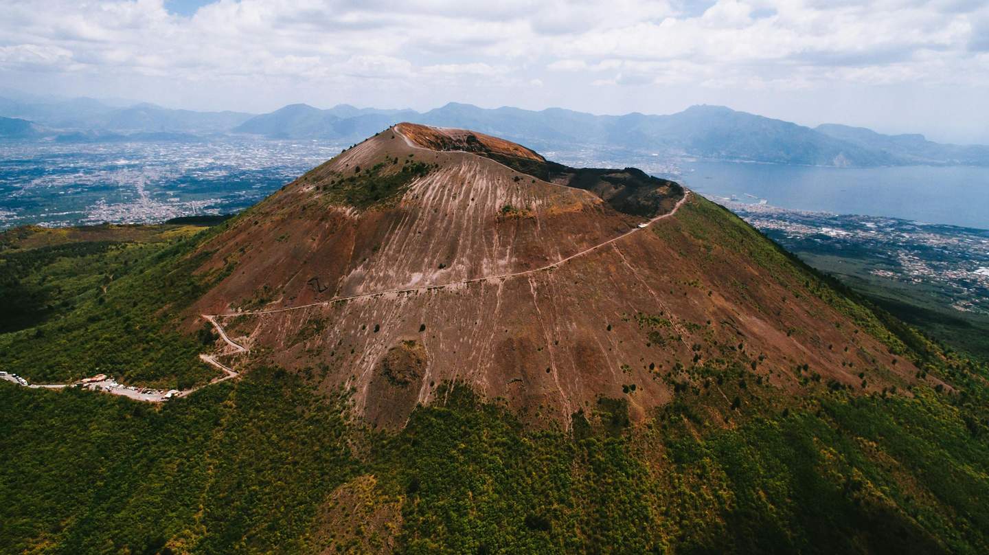 Mount Vesuvius City Card (Ercolano) Photo of product